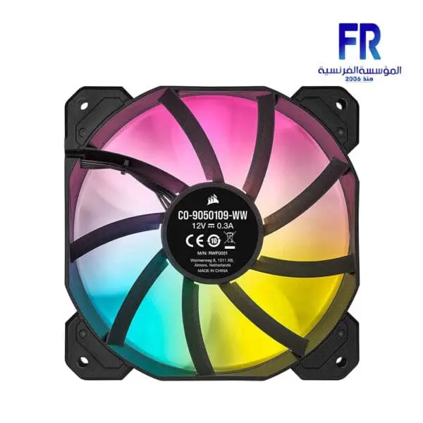 Corsair Icue Sp120 RGB Elite 3 Fans With Controller Fan - Image 2