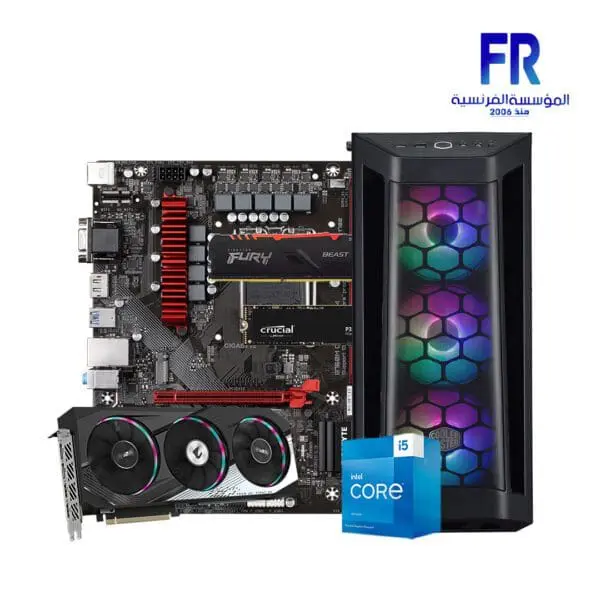 ALFRENSIA Summer offers #13 I5 13400F - B760M - 16G DDR4 - P3 500GB M2 NVME - RTX4060TI 8GB - MB511 ARGB - MWE 650W 80+ BRONZE GAMING Build