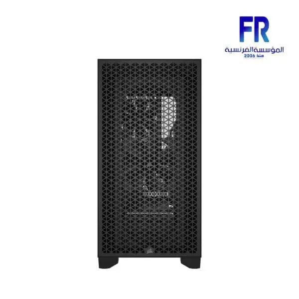 ⁦Corsair Icue 3000D Airflow Black Mid Tower Case⁩ - الصورة ⁦2⁩