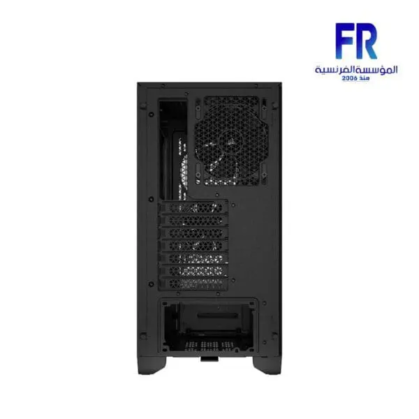 ⁦Corsair Icue 3000D Airflow Black Mid Tower Case⁩ - الصورة ⁦4⁩