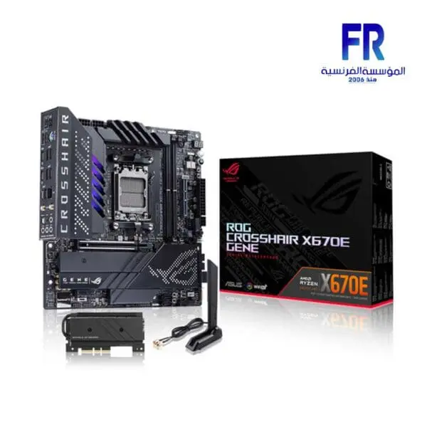 Asus Rog Crosshair X670E Gene Am5 DDR5 Motherboard