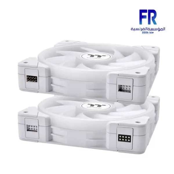 Thermaltake Swafan EX12 ARGB Sync PC Cooling White Fan Tt Premium Edition Magnetic Connection 3 Fans