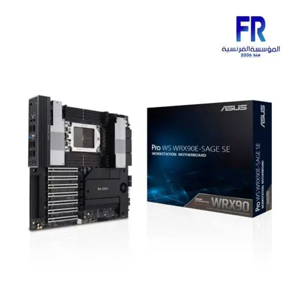 Asus Pro WS WRX90E SAGE SE AMD sTR5 EEB workstation motherboard