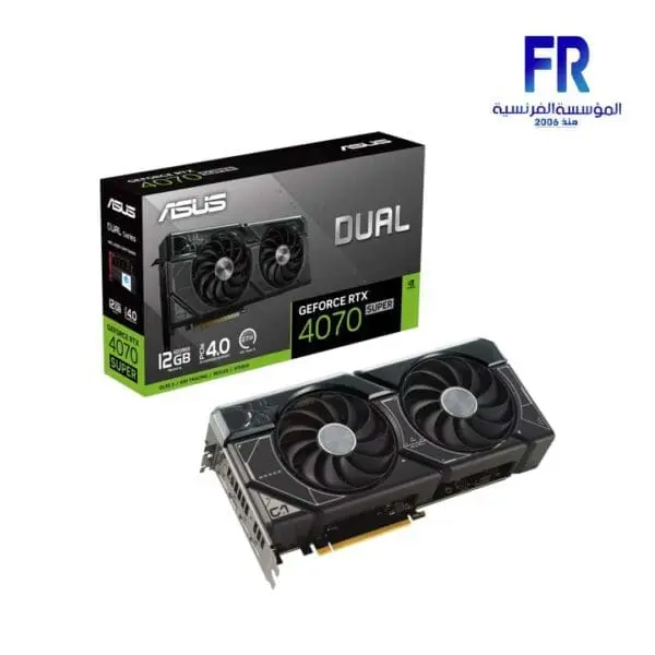 Asus Dual RTX 4070 Super 12Gb GDDR6X 192Bit Graphic Card