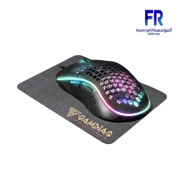 Gamdias Zeus M4 Lightweight Gaming Mouse + Nyx E1 Gaming Mouse Mat