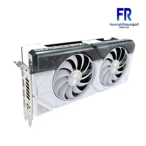 Asus Dual RTX 4070 White OC Edition 12Gb GDDR6X 192Bit Graphic Card