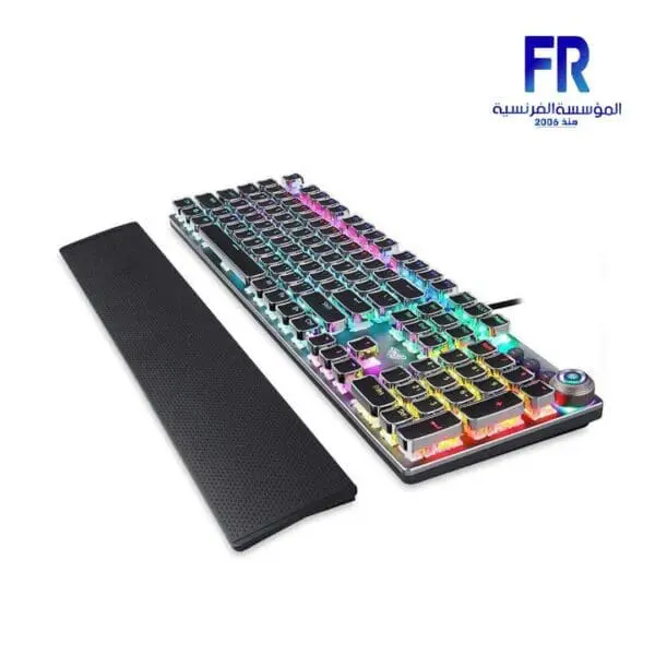 Aula F2088 Frame Black Squre Blue Switch Mechanical Gaming Keyboard