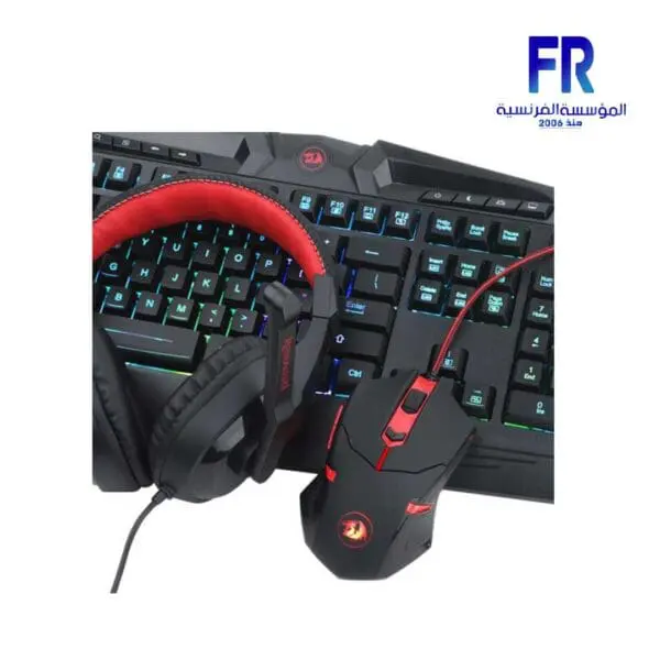 Redragon S101 BA 4IN1 Keyboard - Mouse - Mouse Pad - Headset Wired Gaming Essentials