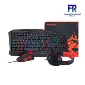 Redragon S101 BA 4IN1 Keyboard - Mouse - Mouse Pad - Headset Wired Gaming Essentials