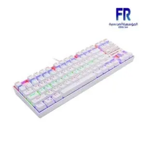 Redragon Kumara K552 Rainbow Blue Switch White Wired Mechanical Gaming Keyboard