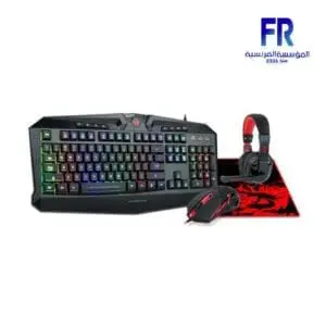 Redragon S101 BA 4IN1 Keyboard - Mouse - Mouse Pad - Headset Wired Gaming Essentials