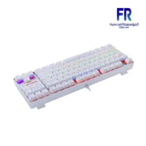 Redragon Kumara K552 Rainbow Blue Switch White Wired Mechanical Gaming Keyboard