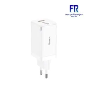 Baseus GaN5 Pro 2C+U 65W EU White Fast Charger