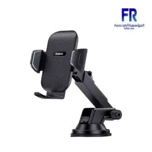 Baseus UltraControl Go Mechanical Clamping Clamp Type Phone Cluster Black Holder