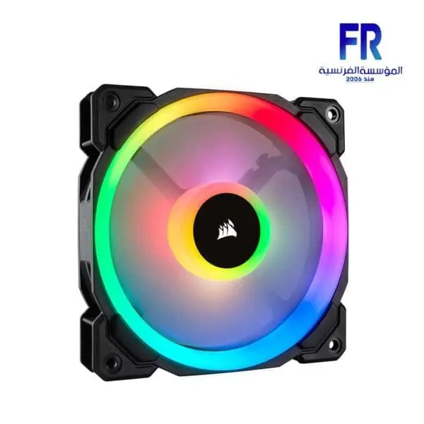 Corsair LL120 RGB 120mm Dual Light Loop RGB LED PWM Fan 3 Fan Pack with Lighting Node Pro