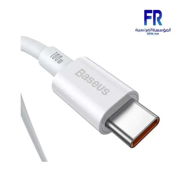 Baseus Superior Type C to Type C 100W 2m White Fast Charging Data Cable