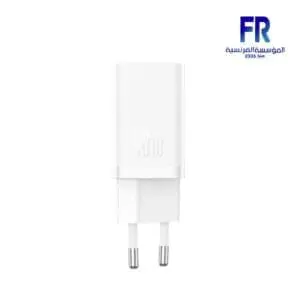 Baseus GaN5 Pro C+C 40W EU White Fast Charger