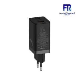 Baseus GaN5 Pro 2C+U 65W EU Black Fast Charger