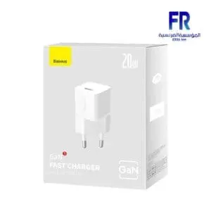 Baseus GaN5 mini 1C 20W EU White Fast Charger