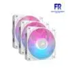 Corsair Icue Link RX120 RGB 120Mm Pwm 3 White Fan Starter Kit