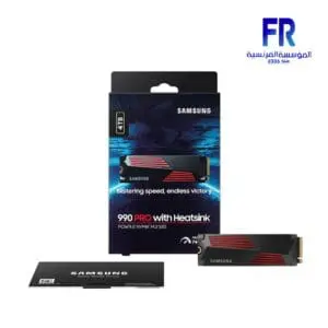 Samsung 990 Pro With Heatsink 4Tb M.2 Nvme Internal Solid State Drive SSD