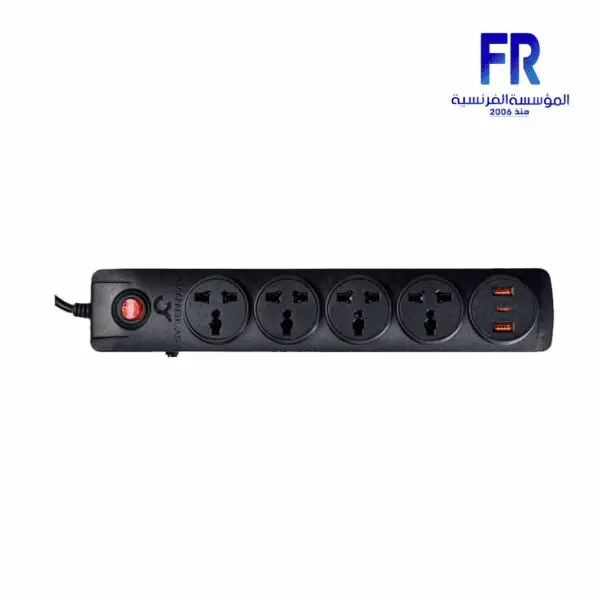 Systemmax Smpu 4P3U 4 Port 3 Usb 2M Electric Power