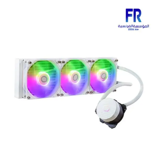 Cooler Master MASTERLIQUID 360L CORE ARGB White Liquid Cpu Cooler