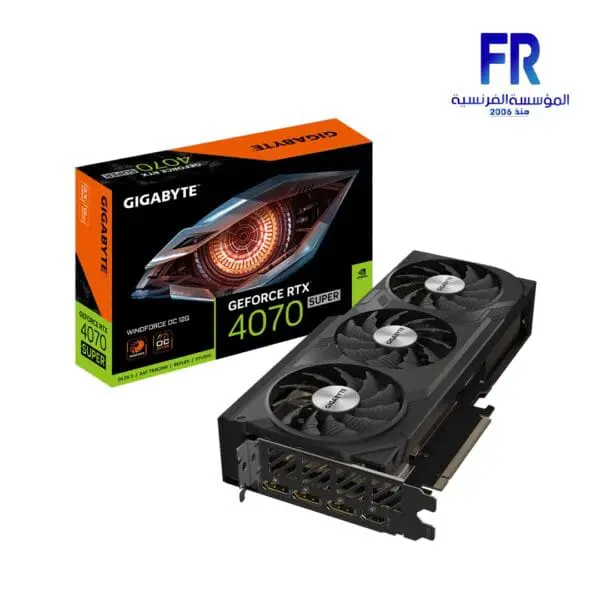 Gigabyte RTX 4070 SUPER WINDFORCE OC 12GB GDDR6X 192Bit Graphic Card