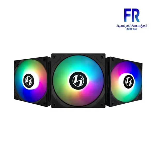 Lian Li ST120 RGB Black 3 Fans With Controller Fan