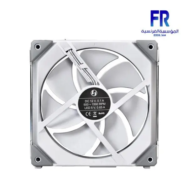 Lian Li UNI FAN SL140 140MM RGB Revolutionized Daisy Chain White 2 Fans With Controller Fan