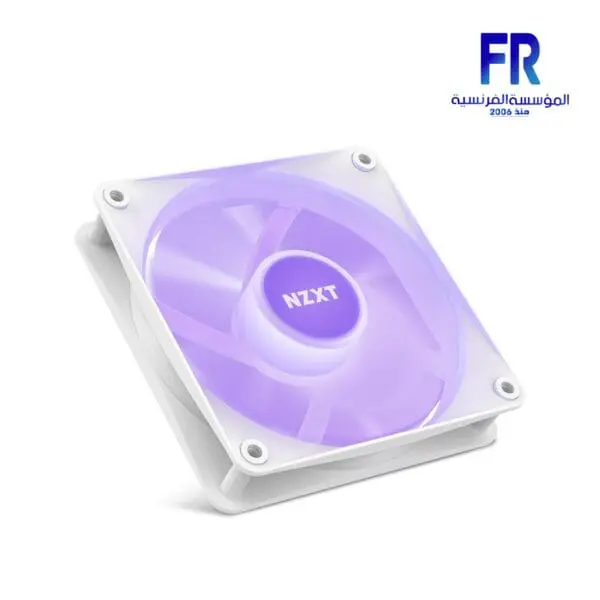 Nzxt F120RGB Core 120MM White 3 Fans With Controller Fan