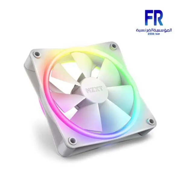 Nzxt F120RGB Duo 120MM White 3 Fans With Controller Fan