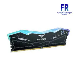 Team Group T Force Delta RGB 64Gb (2 X 32Gb) DDR5 6000Mhz CL38 Black Desktop Memory