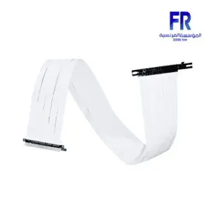 Lian Li Premium PCI-E 4.0 900mm White Riser Cable