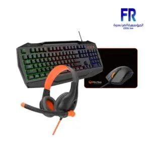 Meetion C490 (4 IN 1) Mouse+Arabic Keyboard+Headset+Mouse Pad Backlit Gaming Combo Kits