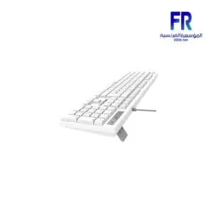 Meetion K300 Silent White Wired Keyboard