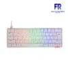 Meetion MK005 60% Blue switch Arabic White Wired Mechanical Keyboard