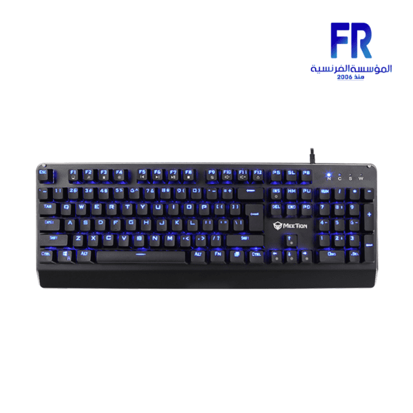 Meetion MK01 Blue switch Arabic RGB Wired Mechanical Keyboard