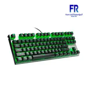 Meetion MK04TKL RGB Backlit Blue switch Arabic Wired Mechanical Keyboard