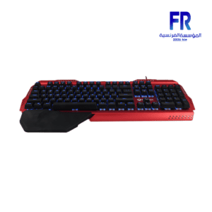 Meetion MK20 Anti ghosting Metal Blue switch Arabic Red Wired Mechanical Keyboard