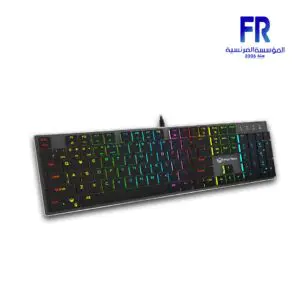 Meetion MK80 Ultrathin Blue switch Arabic Wired Mechanical Keyboard