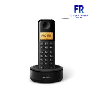 PhiliPS D1601B/63 Cordless phone Black telephone