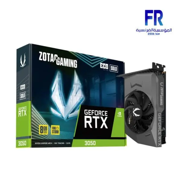 ZOTAC GAMING RTX 3050 Eco Solo 8GB GDDR6 128Bit Graphic Card