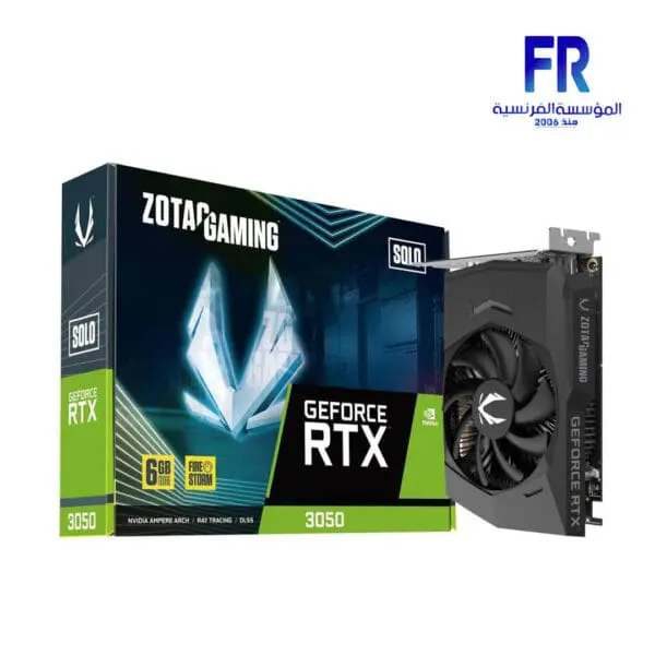 ZOTAC GAMING RTX 3050 SOLO 6GB 96Bit Graphic Card