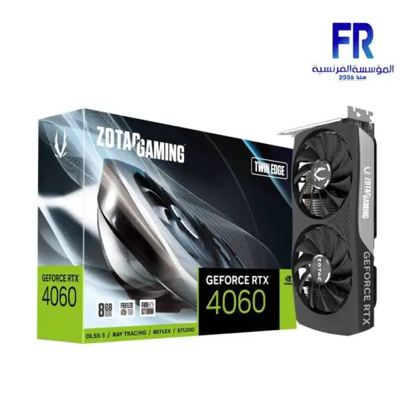 Zotac Gaming RTX 4060 Twin Edge 8Gb GDDR6 128Bit Graphic Card