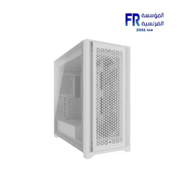 Corsair Icue 5000D Core Airflow Tempered Glass White Mid Tower Case