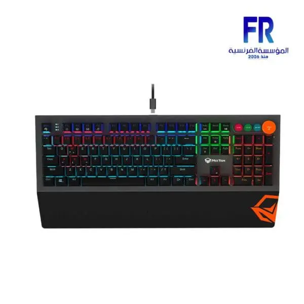 Meetion MK500 Blue switch Arabic Wired Mechanical Keyboard