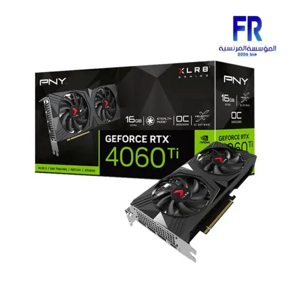 PNY XLR8 RTX 4060 Ti Gaming VERTO OC 16GB GDDR6 128Bit Graphic Card