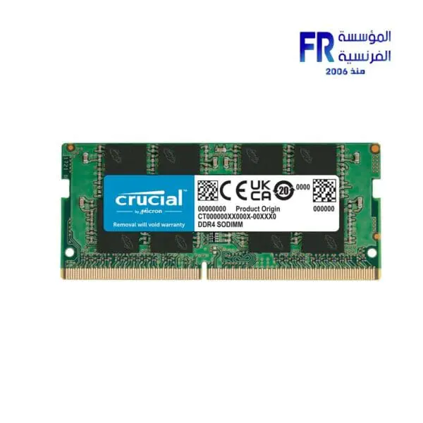 Crucial 16Gb DDR4 2666Mhz CL19 Laptop Memory