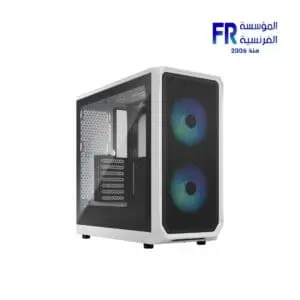 Fractal Design Focus 2 RGB TG Clear Tint White Mid Tower Case